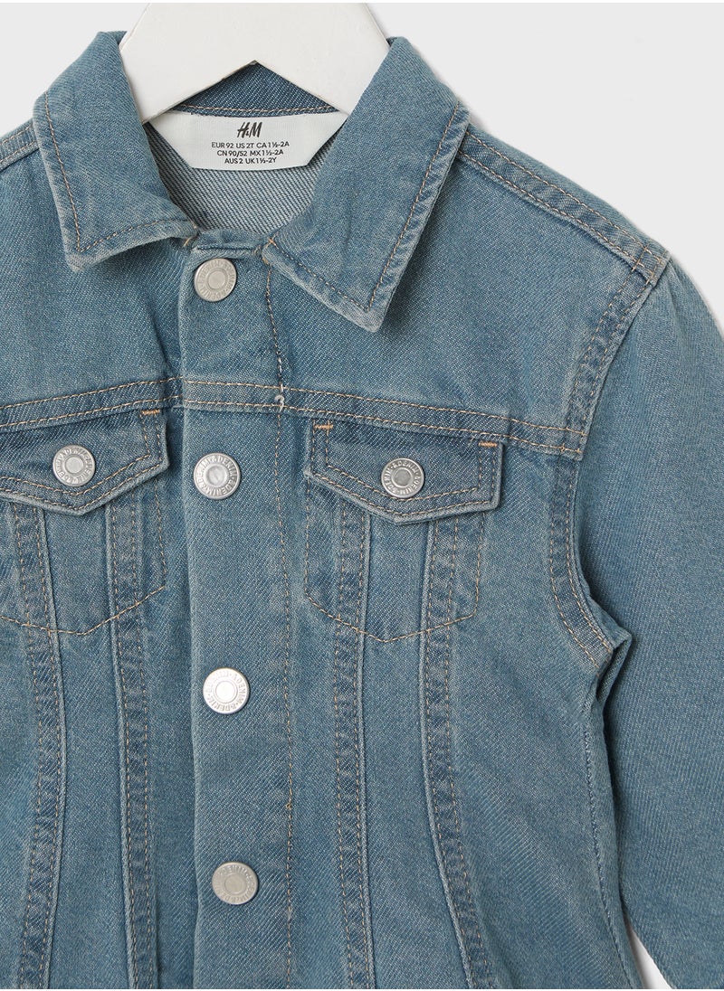 Flared Denim Jacket