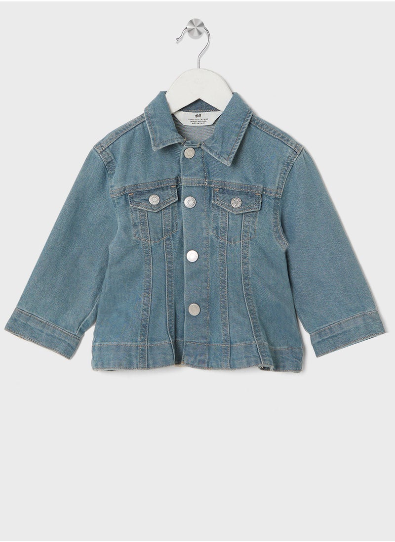 Flared Denim Jacket