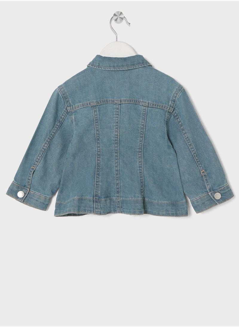 Flared Denim Jacket