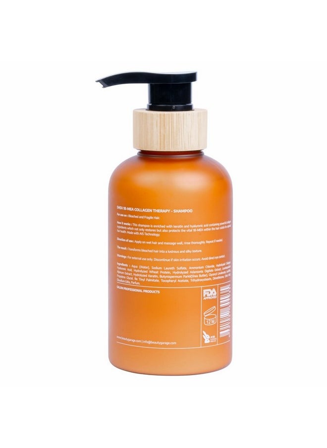 Beauty Garage Shea 18-Mea Collagen Therapy Shampoo 300ml