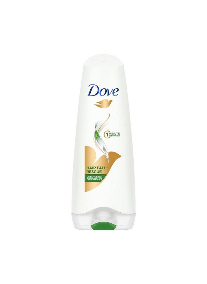 Dove Hair Fall Rescue Shampoo 1 Litre + Conditioner 175ml, Combo | For Thicker Hair | Enriched with Nutrilock Actives