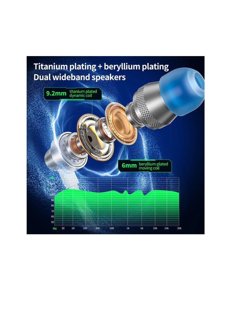 Plextone G26 Gaming Earphone Headset In-ear Earbud Magnetic w Mic (Type C)