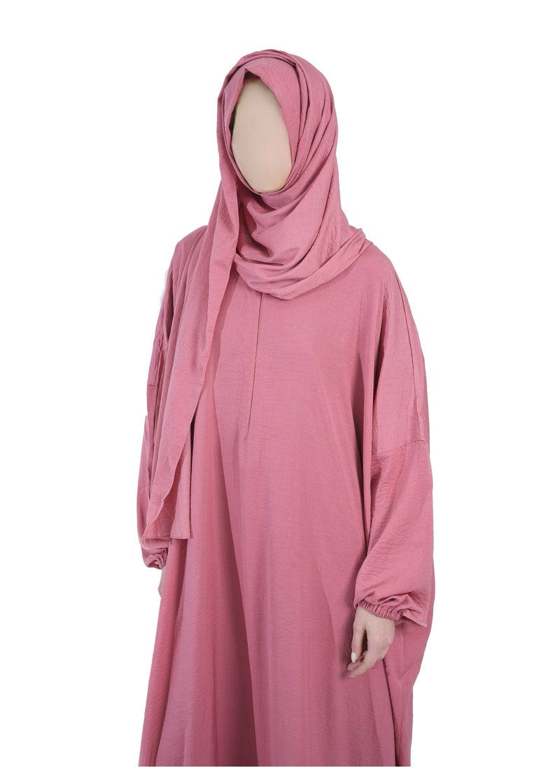 Blush Pink - Prayer Dress by nashwa.boutique.