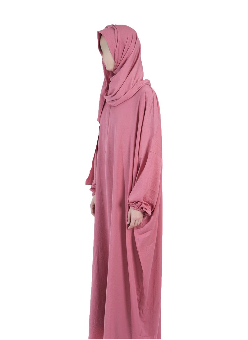 Blush Pink - Prayer Dress by nashwa.boutique.