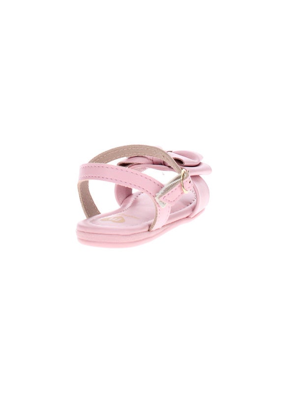 Molekinha Infant Girls Sandals With Back Strap Pink | Made In Brazil