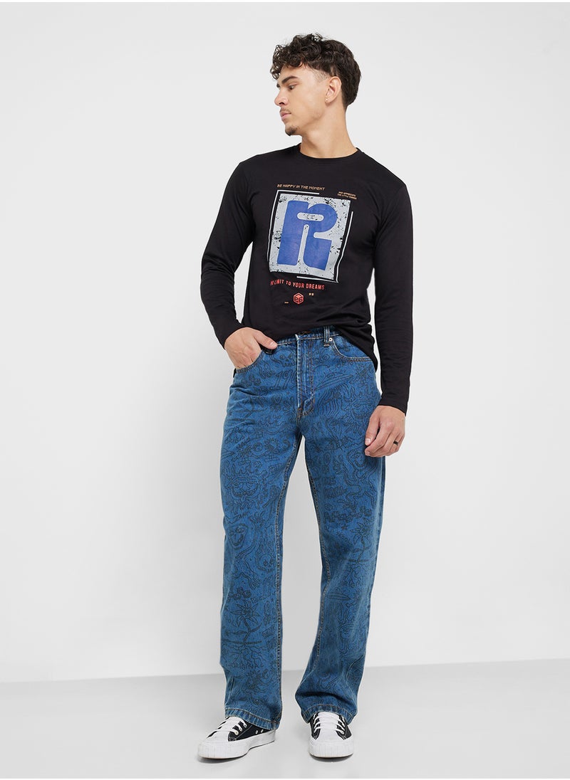 Graphic Long Sleeve T-Shirt