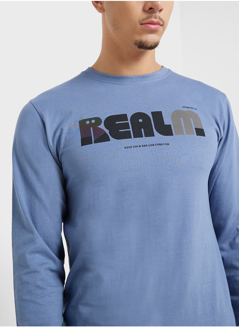 Graphic Long Sleeve T-Shirt