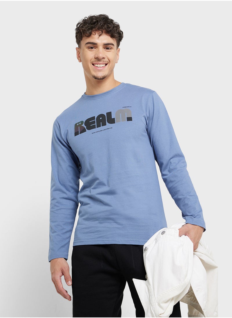 Graphic Long Sleeve T-Shirt