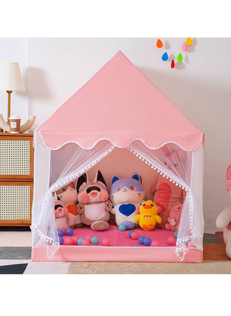 Kids Tent, Play Tent Playhouse For Kids Princess Castle Tent Gift Toys For Girl Play House For Toddler Children Indoor & Outdoor (51