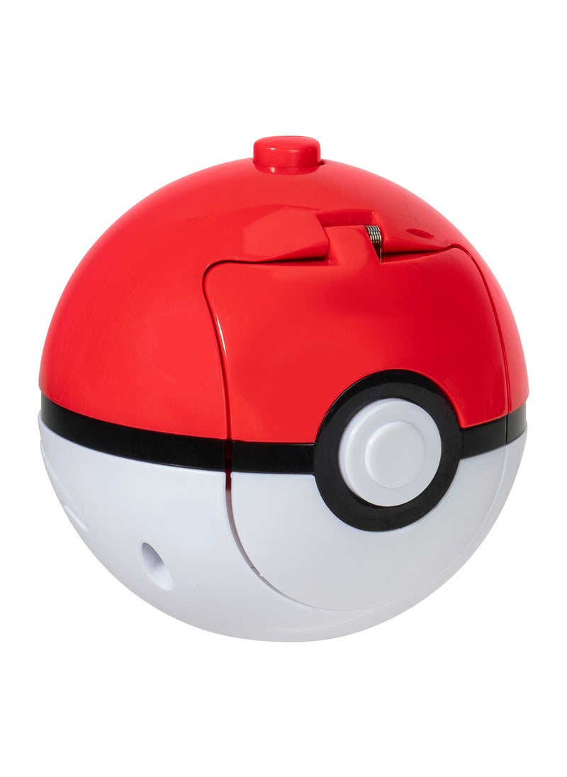 Pokemon Battle Spinner Arena Set | Pokemon Battle Arena | Interactive Playset | Battle Figure | Collectible Figure | Poke Ball | Pikachu and Mew | Gift for Boys and Kids