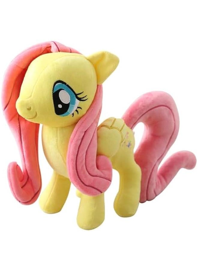 Little Horse Plush Toy 30cm Friendship Movie Feature Character Doll Action Figure Model Toy … (Fluttershy)