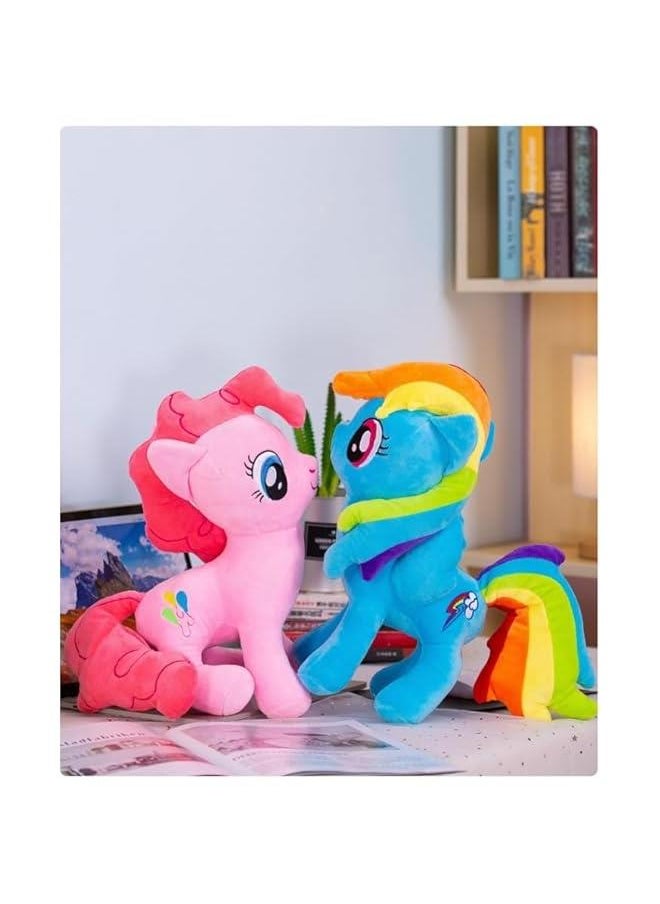 Little Horse Plush Toy 30cm Friendship Movie Feature Character Doll Action Figure Model Toy … (Fluttershy)