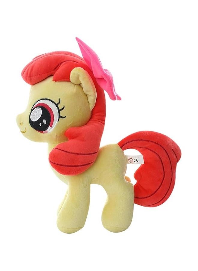 Little Horse 38CM Plush Toy Friendship Movie Feature Character Doll Action Figure Model Toy (Apple Bloom)