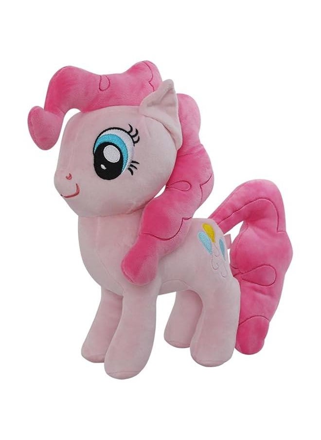 Little Horse 38CM Plush Toy Friendship Movie Feature Character Doll Action Figure Model Toy (Twilight Sparkle) (Pinkie Pie)