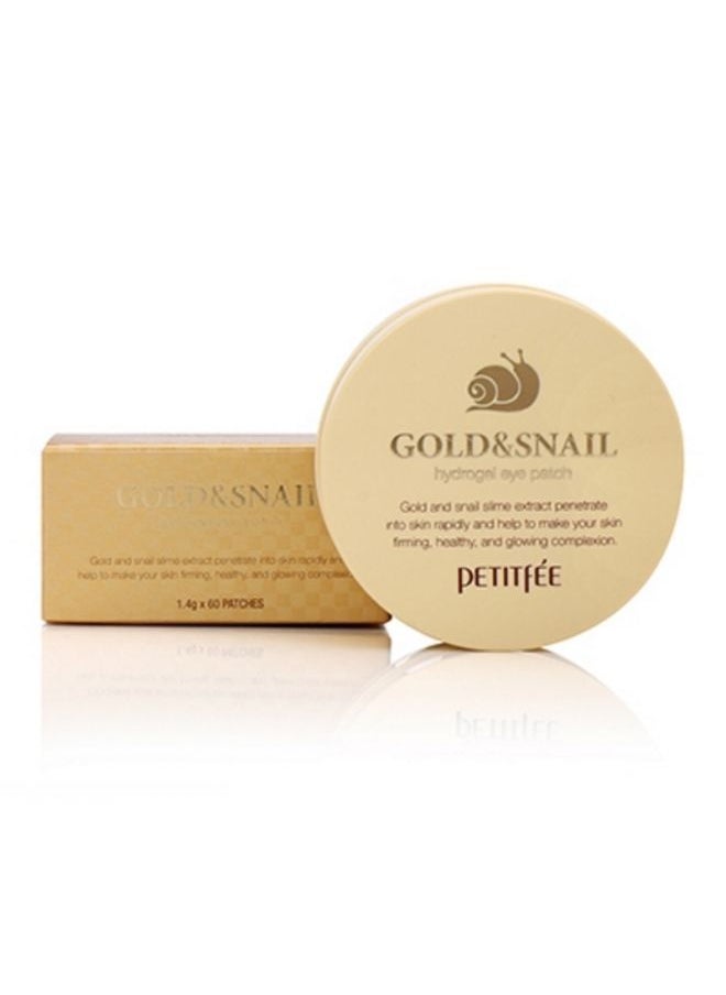 Gold & Snail Hydrogel Eye Patch 1.4g * 60pcs
