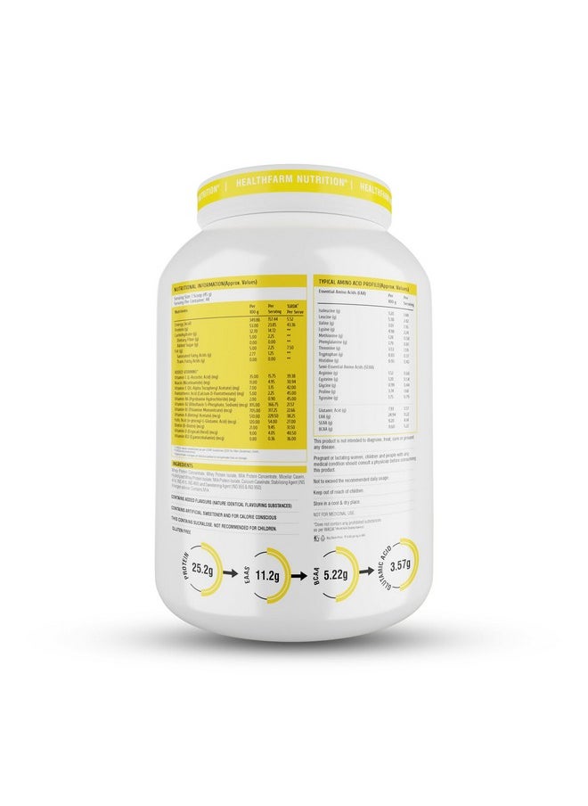 Iso 7 Isolate Protein Premium Whey Protein Matrix -2Kg (4.4) Lbs (Death By Chocolate)