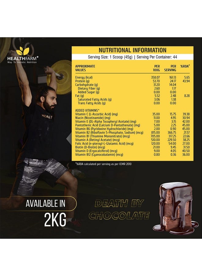Iso 7 Isolate Protein Premium Whey Protein Matrix -2Kg (4.4) Lbs (Death By Chocolate)