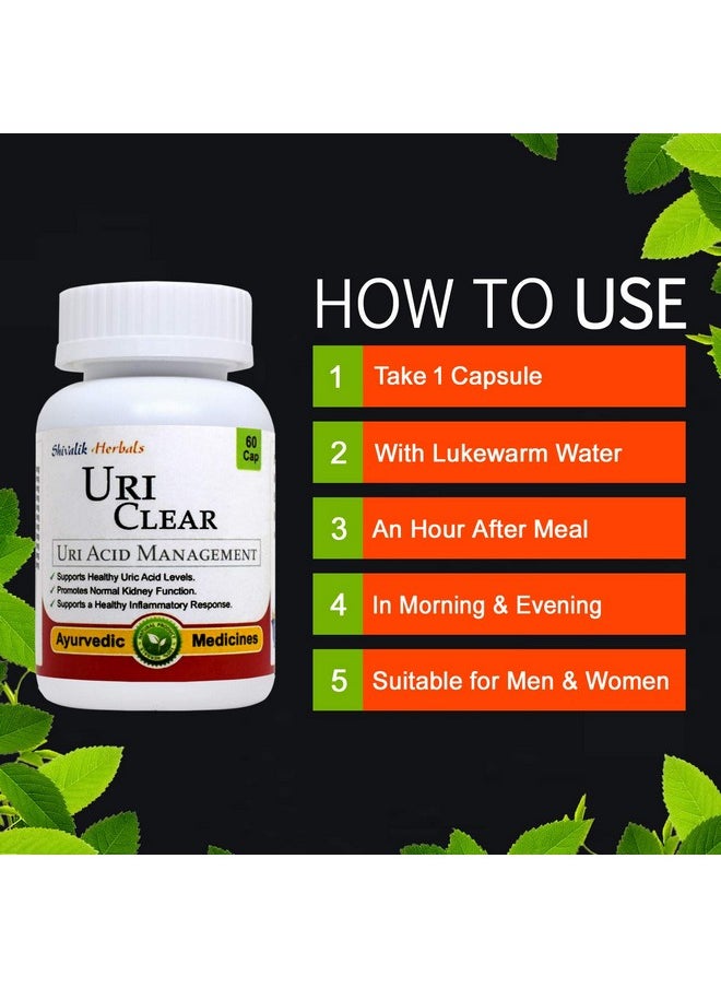 Uri Clear For Uric Acid & Gout