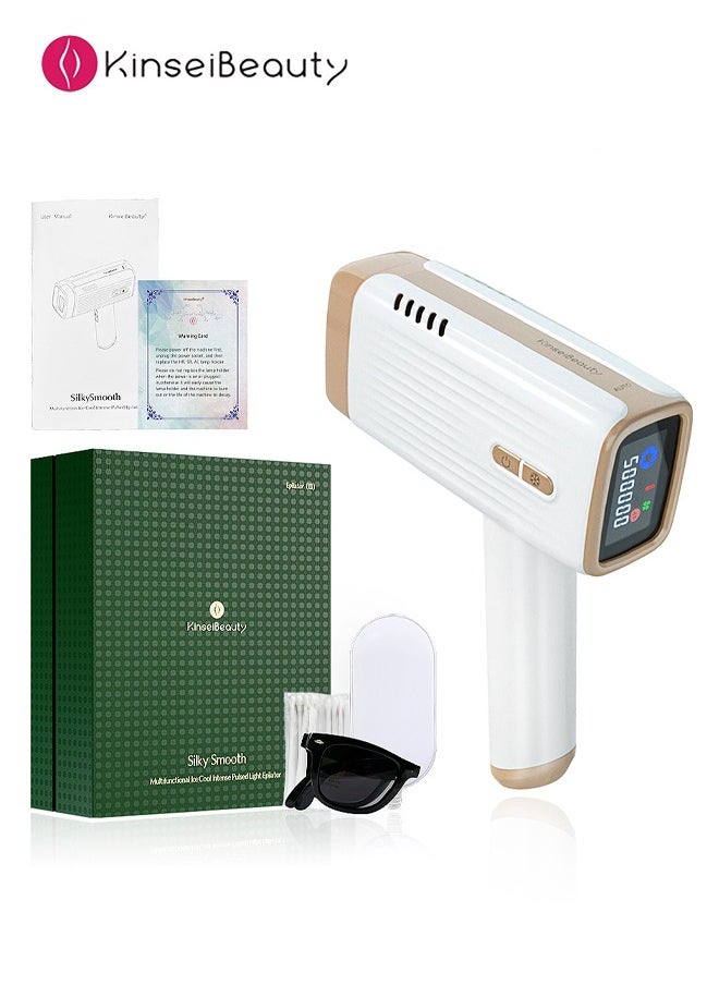 E3 Hair Removal Device Permanent Hair Removal Painless Epilator With Ice Compress