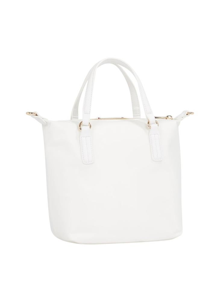 Logo Detail Zip Over Tote