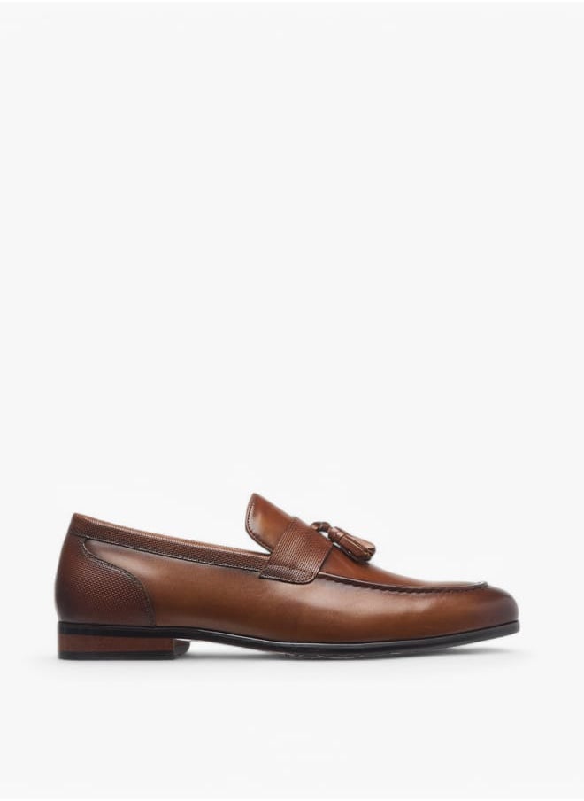 Men's Tassel Detail Slip-On Loafers