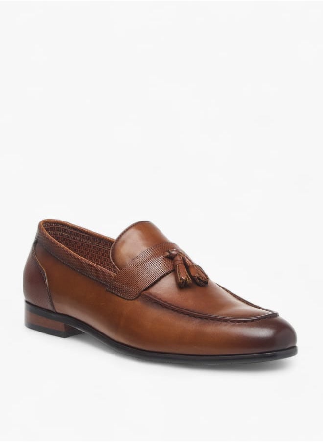 Men's Tassel Detail Slip-On Loafers