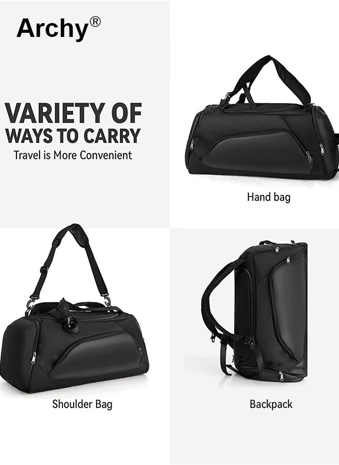 Large-Capacity Shoulder Bag Outdoor Sports Portable Fitness Bag Dry and Wet Separation