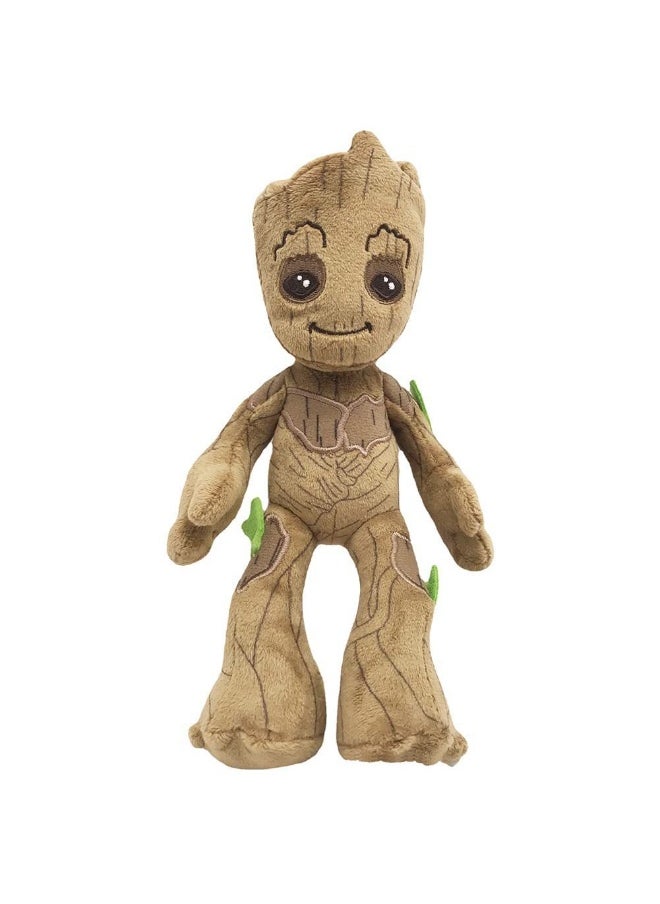 Marvel Guardians of the Galaxy Groot Plush Toy - Soft Stuffed Figure and Decorative Doll