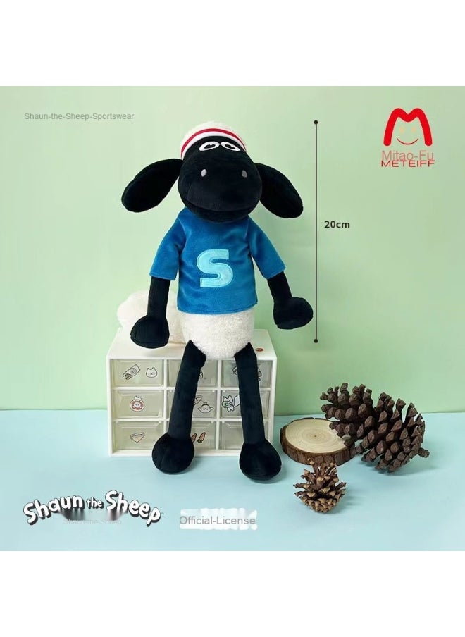 Shaun the Sheep Plush Keychain - Cute Wool Toy Key Fob, Shaun Bag Charm