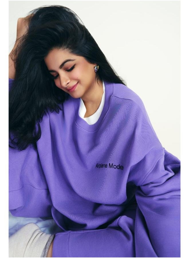 Airplane Mode' Terry Sweatshirt