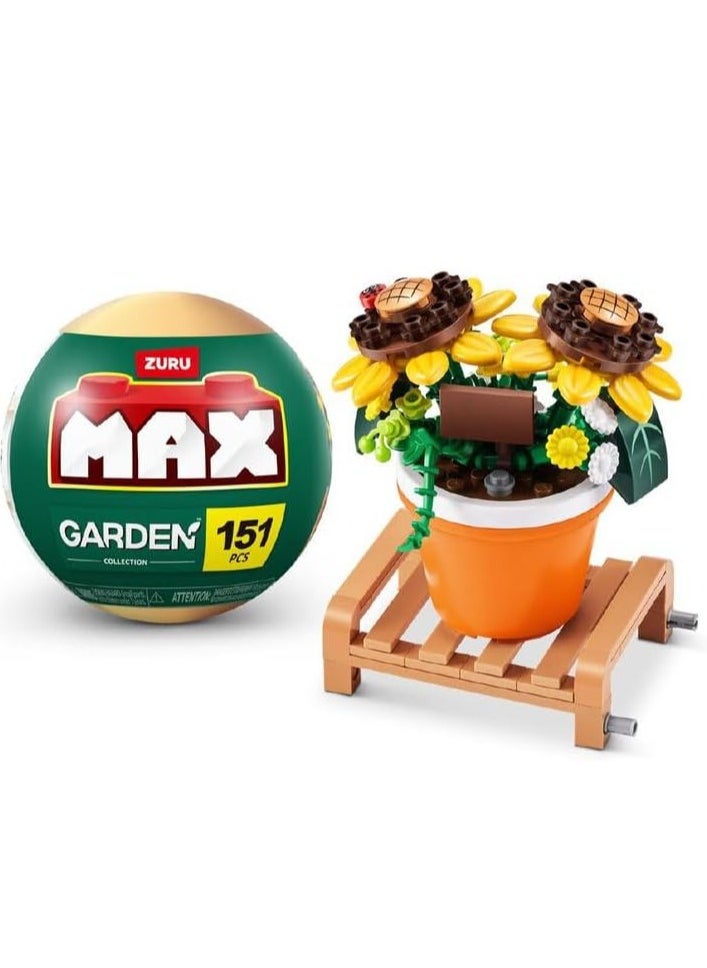 Zuru Max Garden Pot Plants Collection - 1 Piece Only, Assorted/Styles May Vary