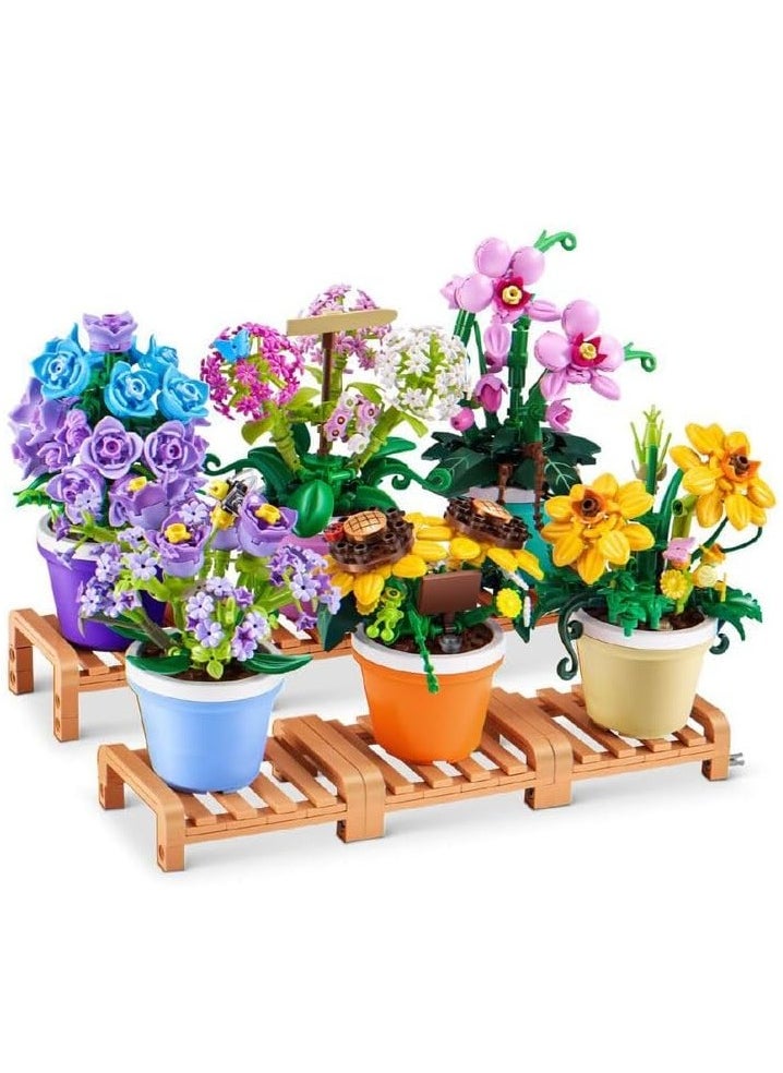 Zuru Max Garden Pot Plants Collection - 1 Piece Only, Assorted/Styles May Vary