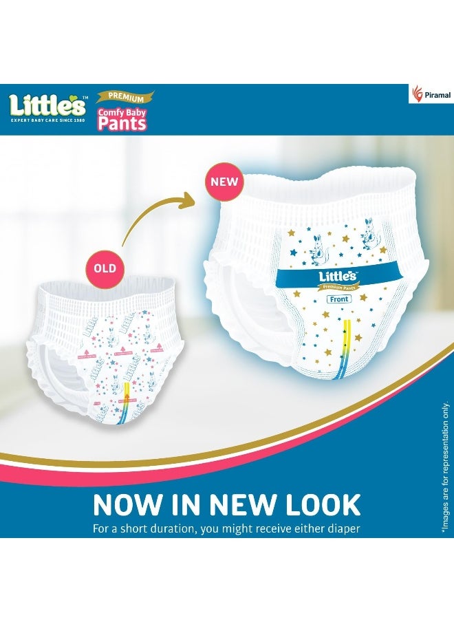Little's Baby Diapers XL Size (Extra Large) Pants Style | 12-17 kg | 24 Count - Pack of 1 | CottonSoft Baby Diaper with Leakage Guard, Wetness Indicator & 12 Hours Absorption