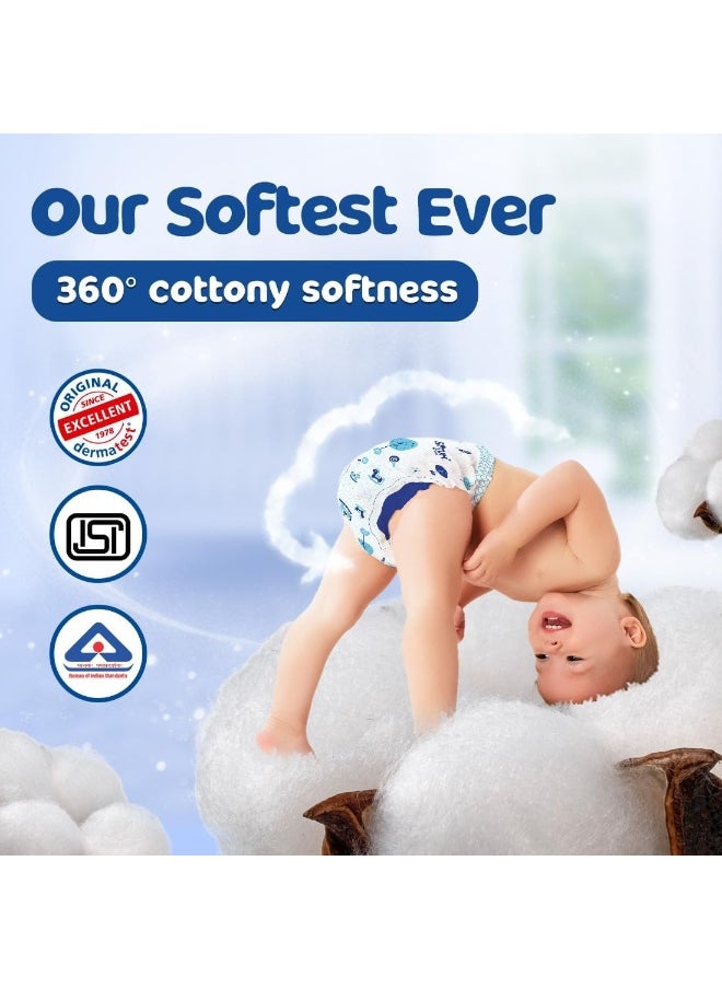 Bumtum Baby Diaper Pants with Leakage Protection -7 to 12 Kg (Medium, 66 Count, Pack of 1)