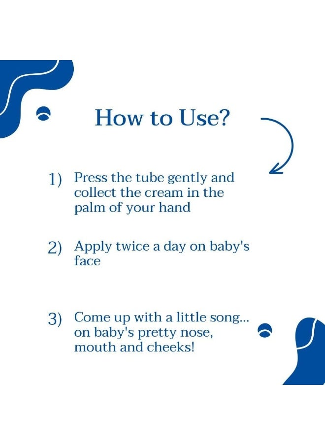 Mustela Hydra Bebe Face Cream – Daily Baby Moisturizer with Natural Avocado- 40ml