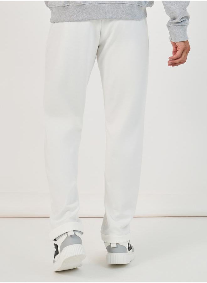 Premium Texture Knitted Pants with  Zipper Pocket Detail