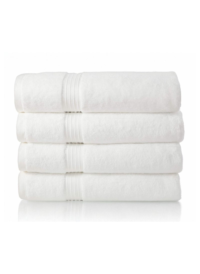 Bath Towel 70x140 cm – Soft & Absorbent 100% Combed Cotton, Quick-Dry Bathroom Towel