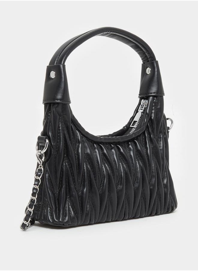 Quilted Handbag with Chain Strap