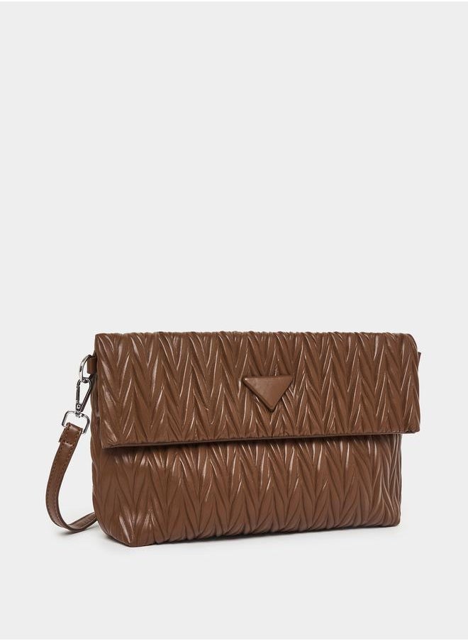 Quilted Crossbody Bag with Chain Strap
