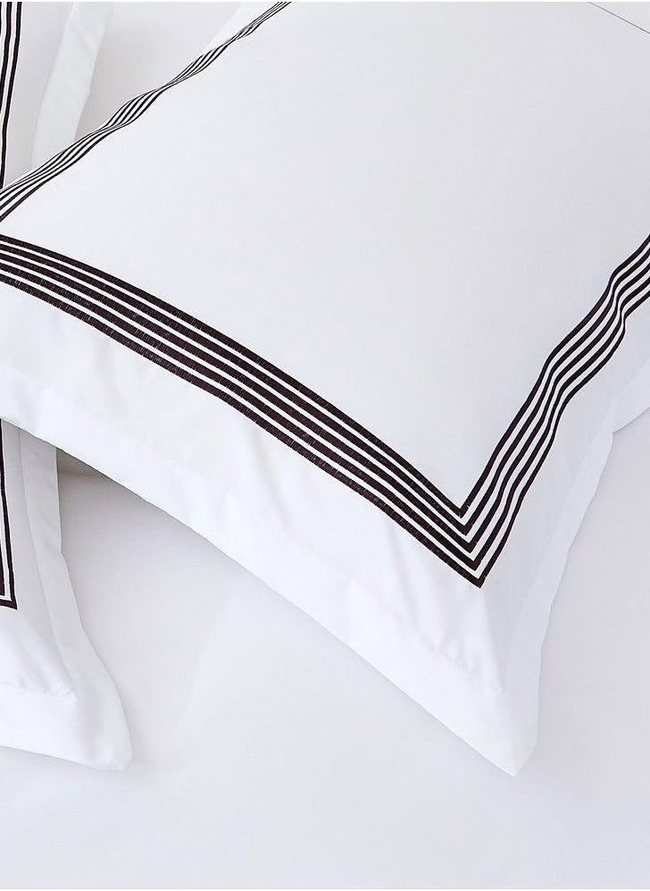 MMM HOME Embroidered 6pcs Super King/King/Single size High Cotton Hotel Master Quality Bedding Set Duvet Cover/Bedsheet/Pillow covers set