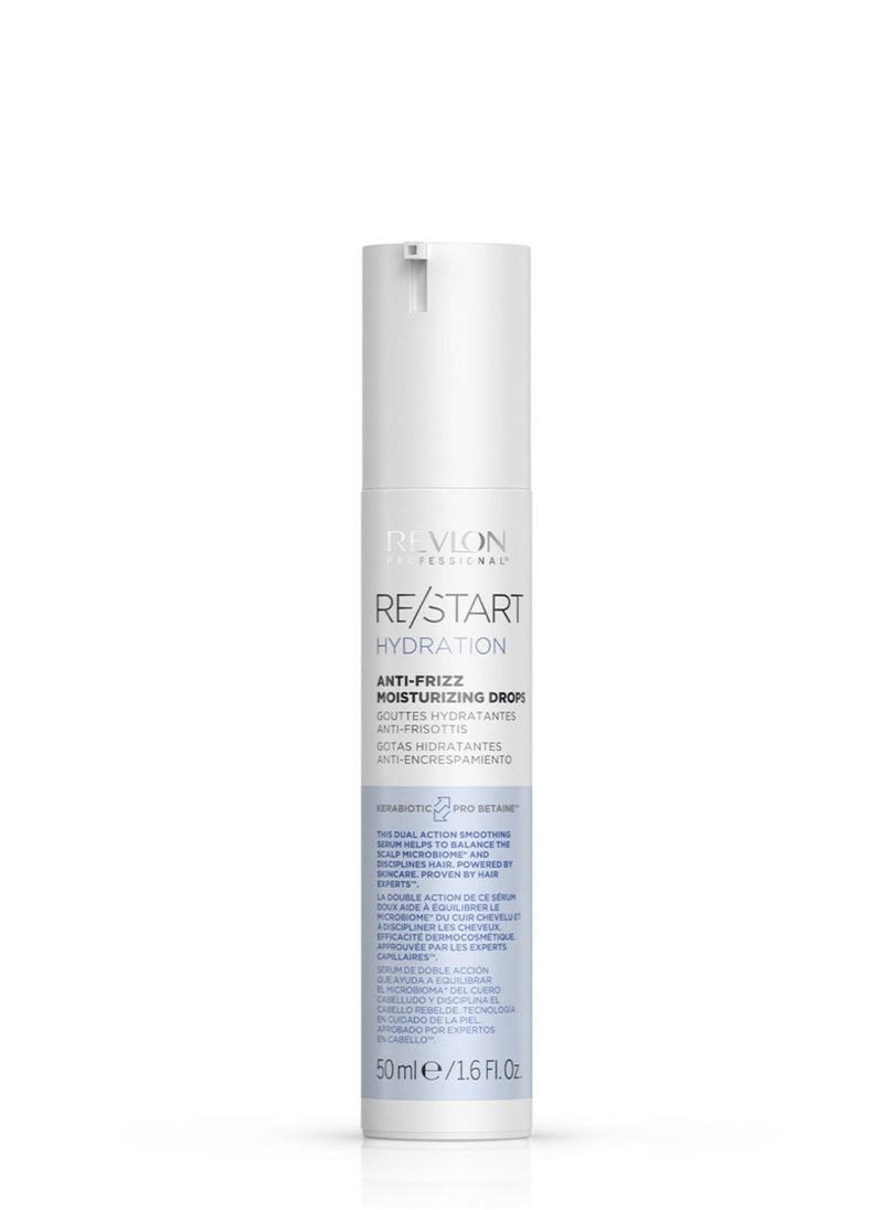 Restart Hydration Hair Serum Anti-Frizz Moisturizing Drops 50 Ml