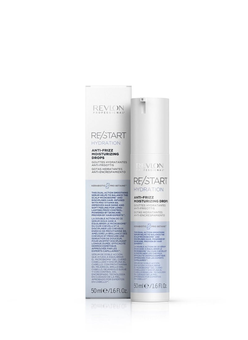 Restart Hydration Hair Serum Anti-Frizz Moisturizing Drops 50 Ml