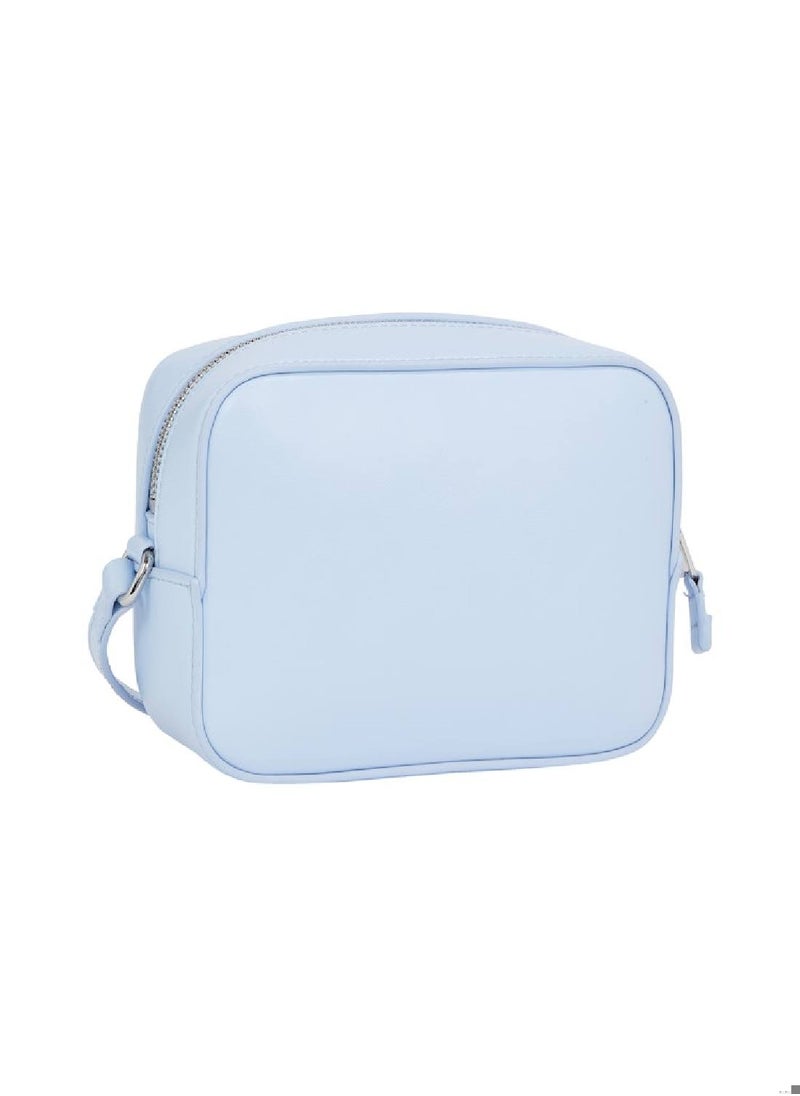 Women's Must Crossover Camera Bag - Faux Leather, Blue