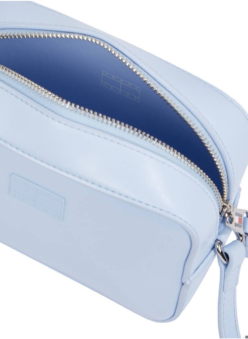 Women's Must Crossover Camera Bag - Faux Leather, Blue