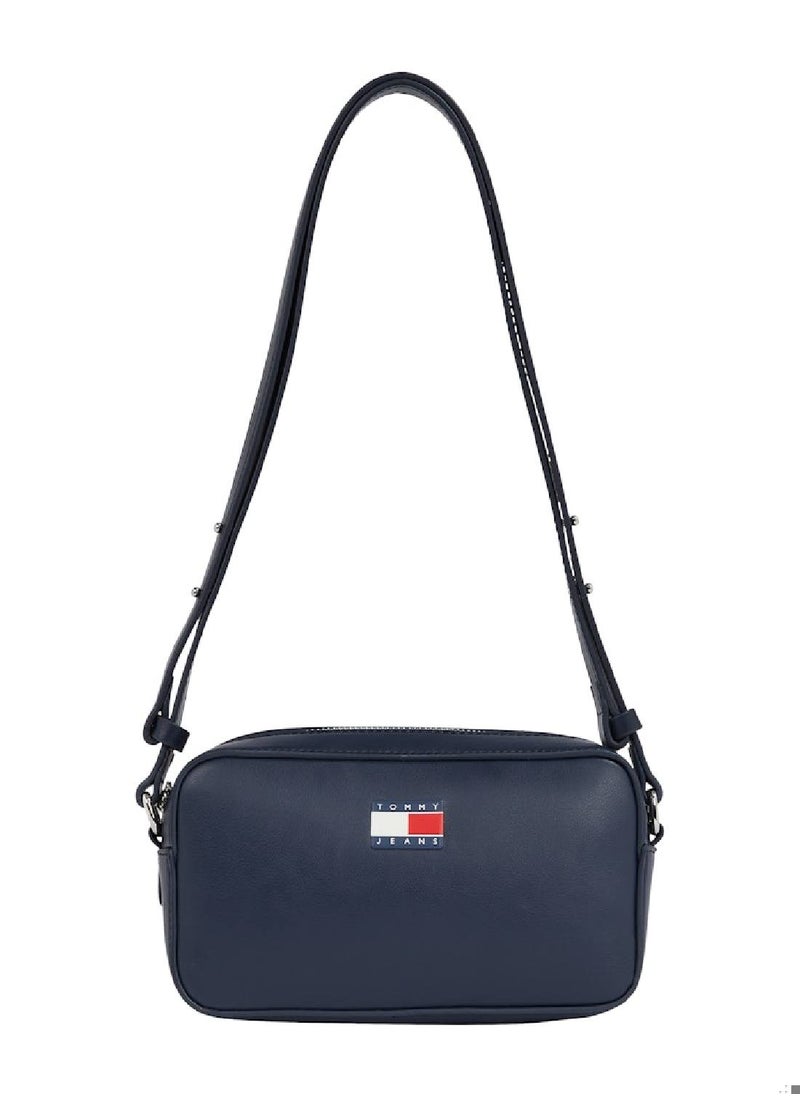 Women's Must Crossover Convertible Camera Bag - Faux Leather, Blue