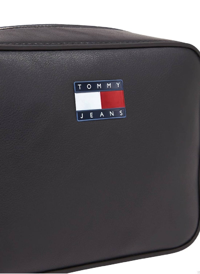Women's Must Crossover Camera Bag - Faux Leather, Black