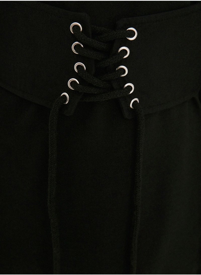 Round Neck Knitted Dress