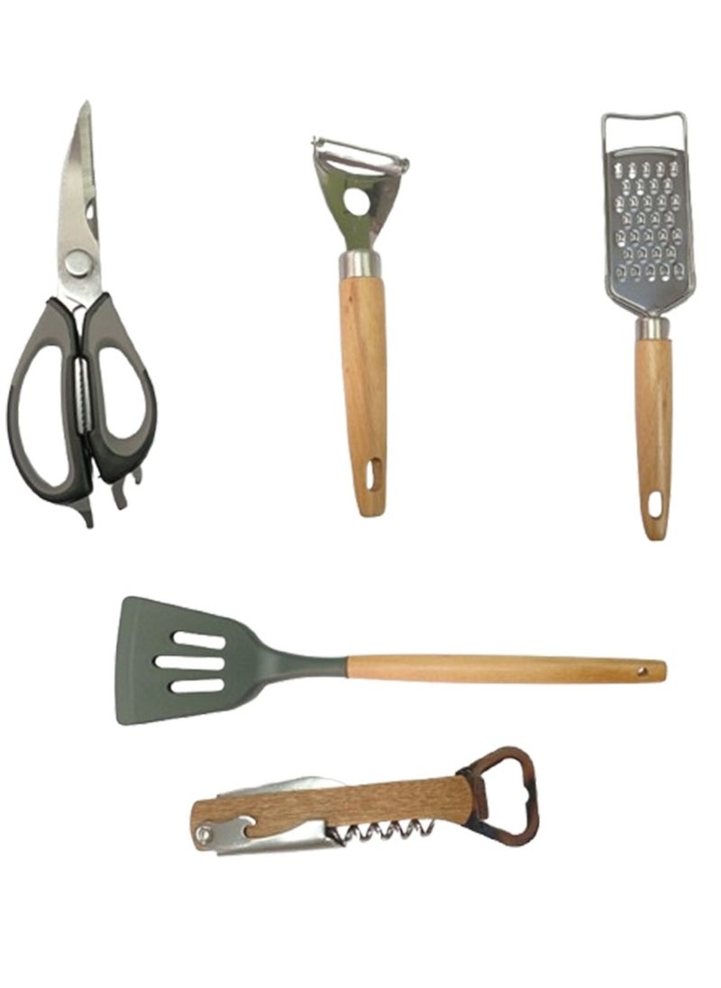 CAMP KITCHEN TOOLS WITH BAG