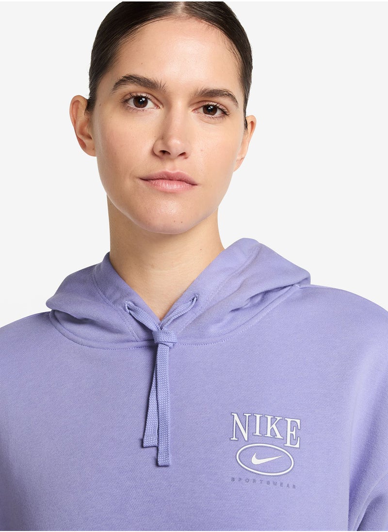 Nsw Club Over-Sized Graphic Hoodie