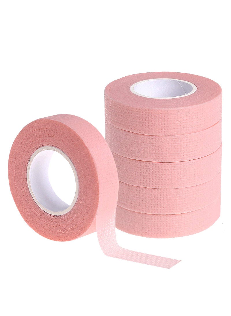 fenshine 6 Rolls Micropore Medical Tape for Eyelash Extension Adhesive Fabric Tape For for Eyelash Extension Supply